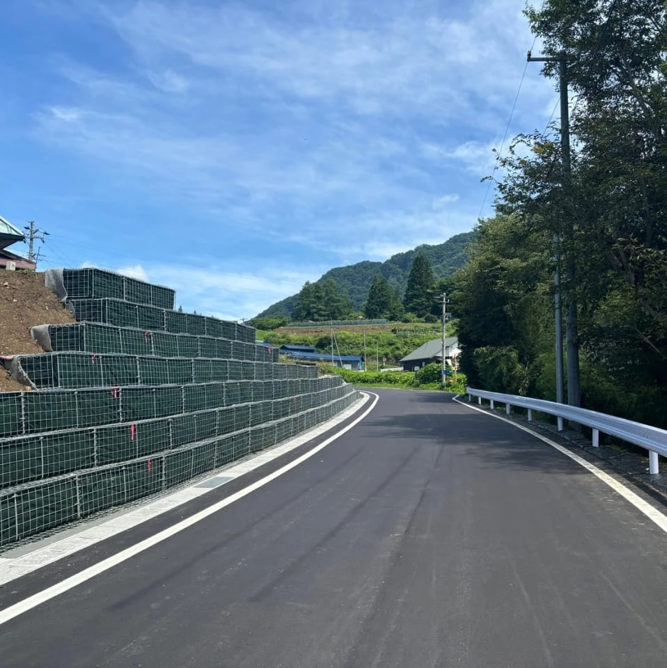 道路拡幅工事の風景